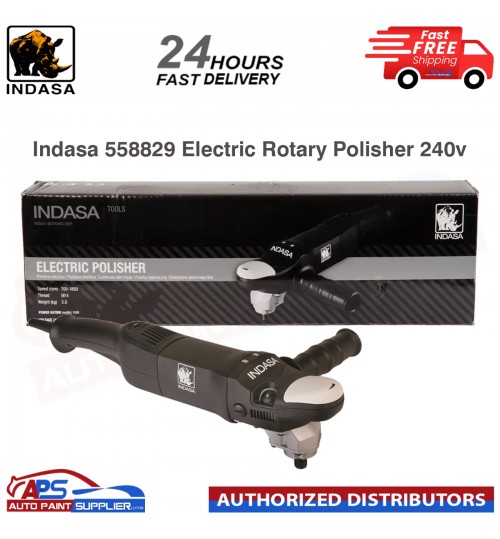 INDASA 558829 E-SERIES ELECTRIC VARIABLE SPEED ROTARY POLISHER - 240V